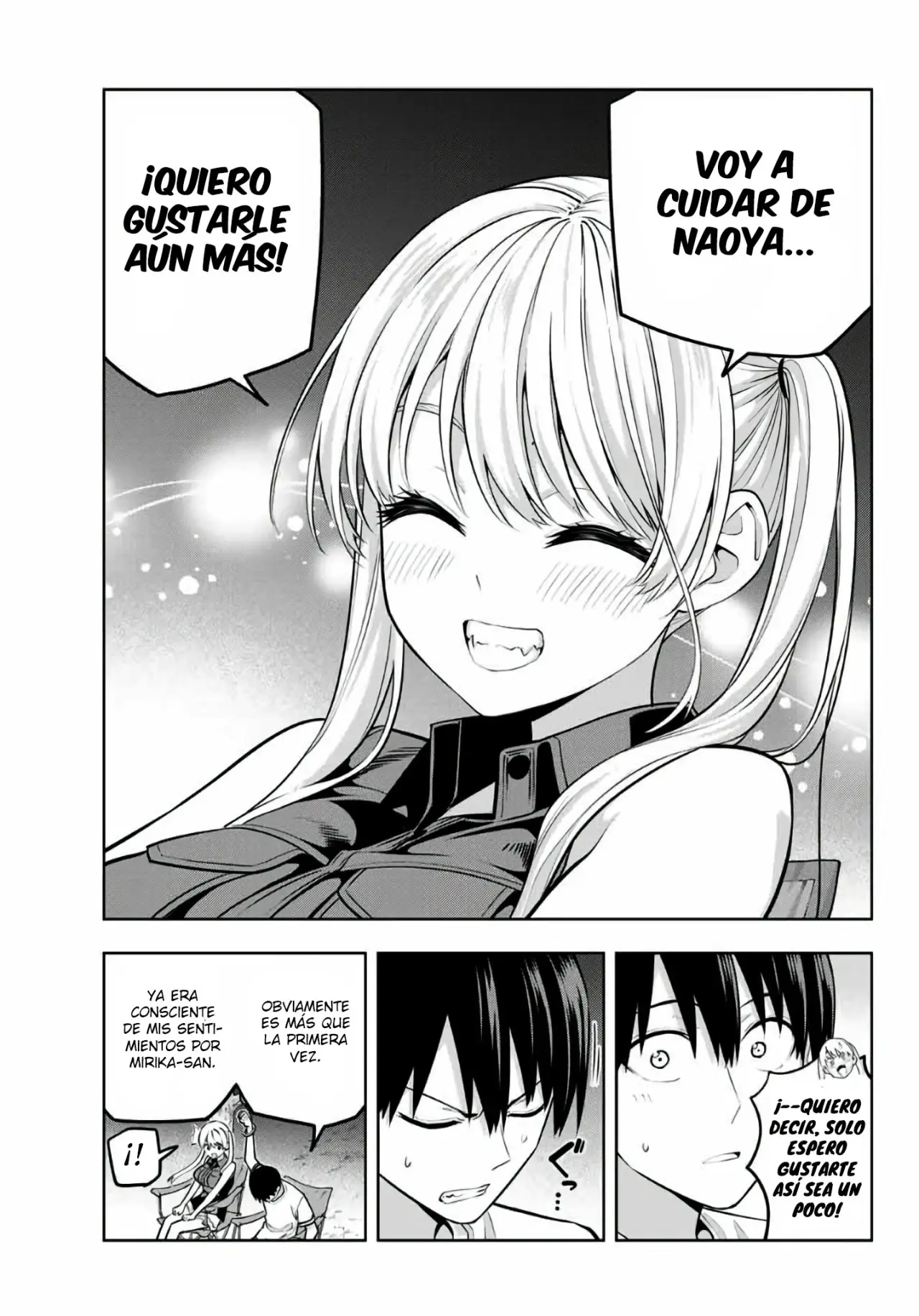 Kanojo mo Kanojo capítulo 59, página 12