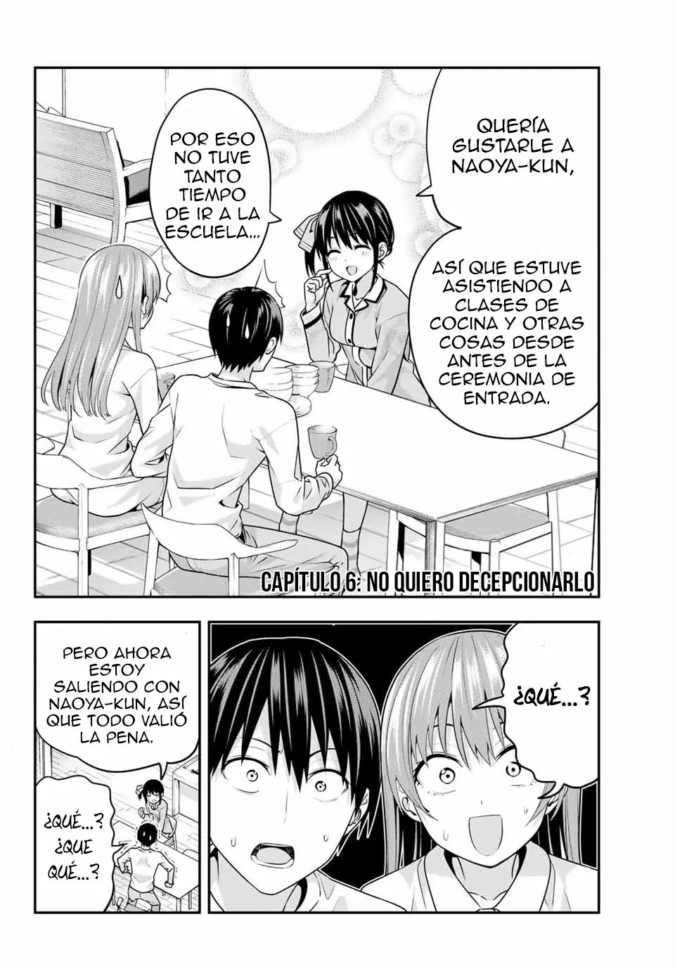 Kanojo mo Kanojo capítulo 6, página 3
