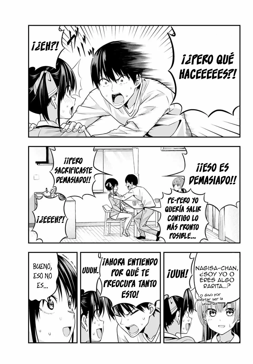 Kanojo mo Kanojo capítulo 6, página 4