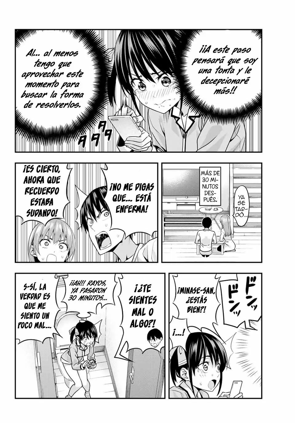 Kanojo mo Kanojo capítulo 6, página 9
