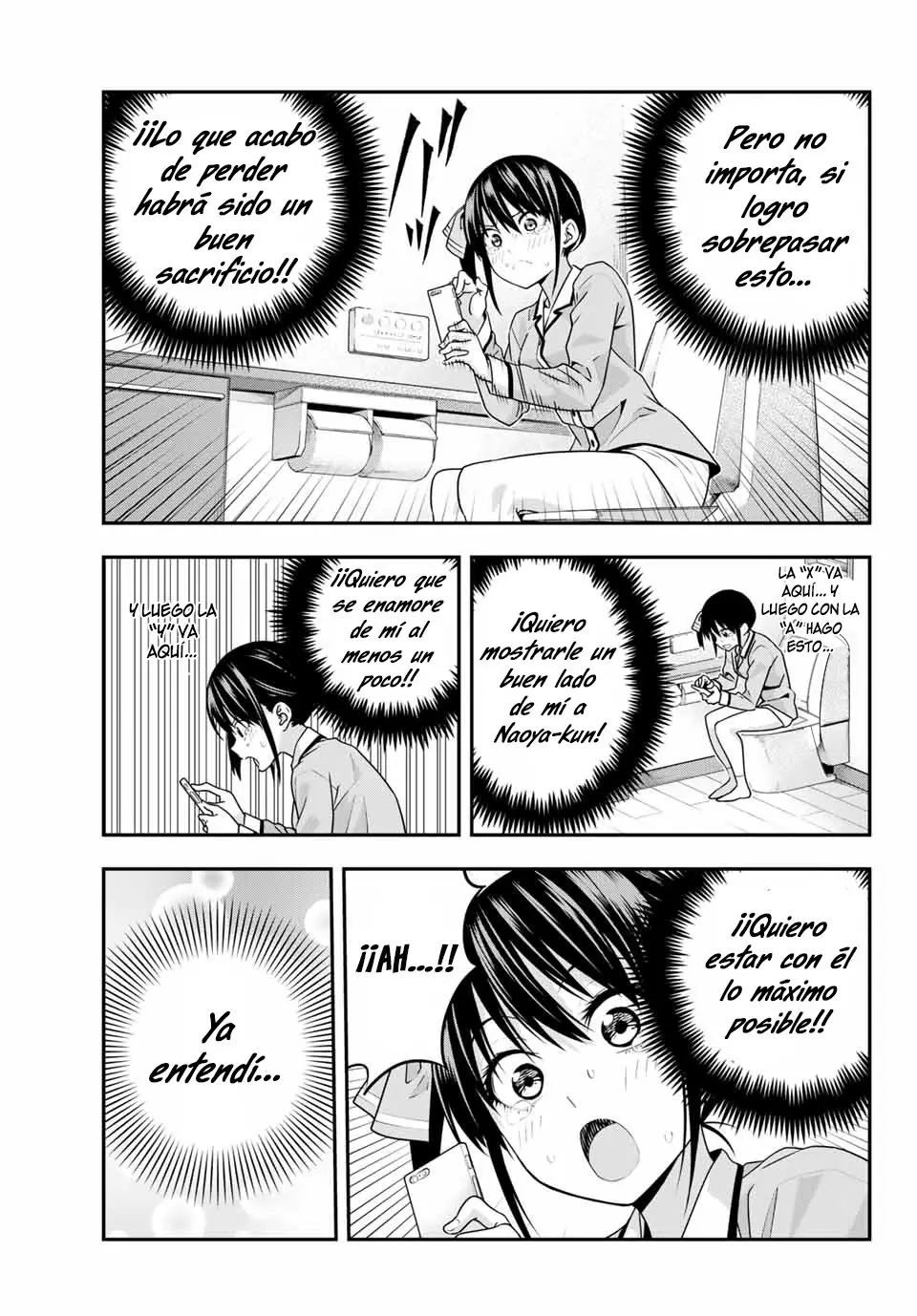 Kanojo mo Kanojo capítulo 6, página 12