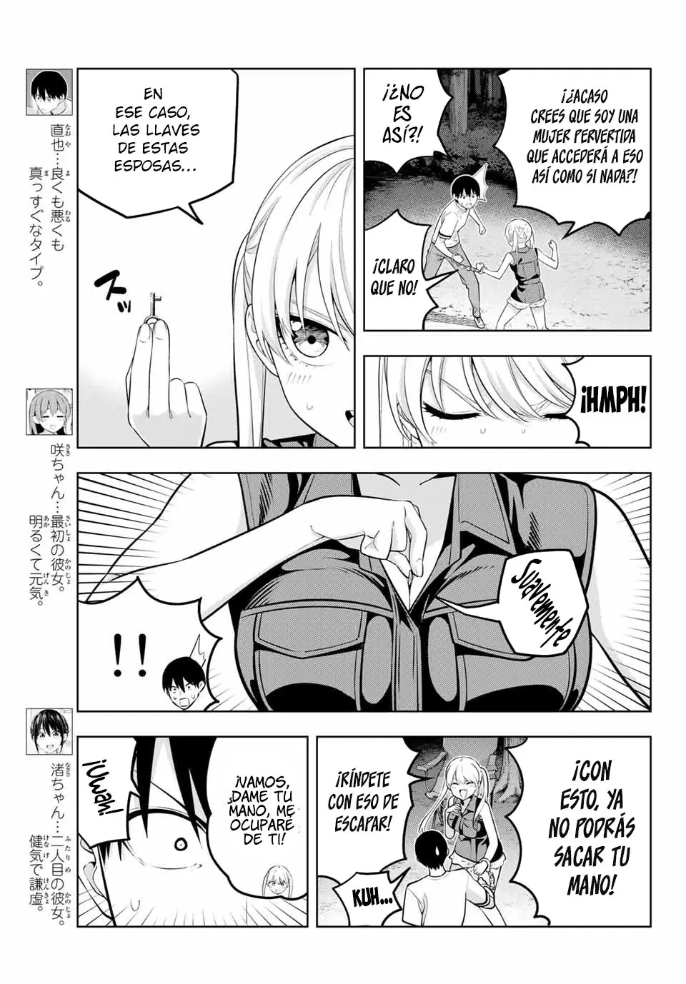Kanojo mo Kanojo capítulo 60, página 5