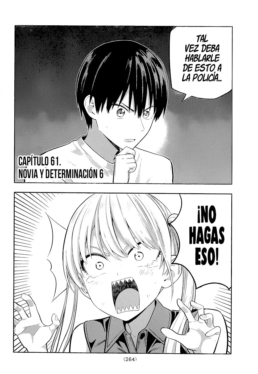Kanojo mo Kanojo capítulo 61, página 4
