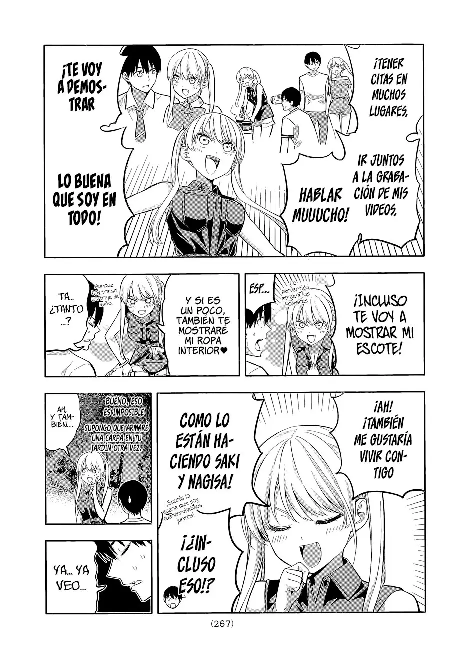 Kanojo mo Kanojo capítulo 61, página 7