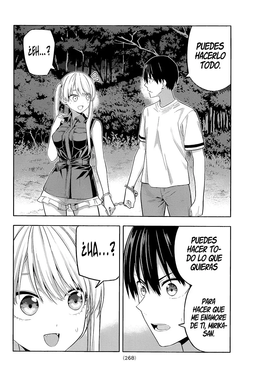 Kanojo mo Kanojo capítulo 61, página 8