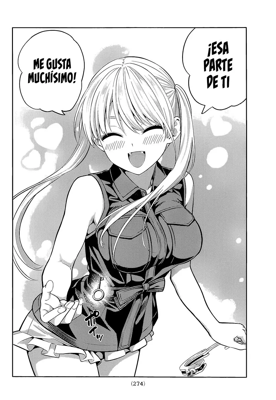 Kanojo mo Kanojo capítulo 61, página 14