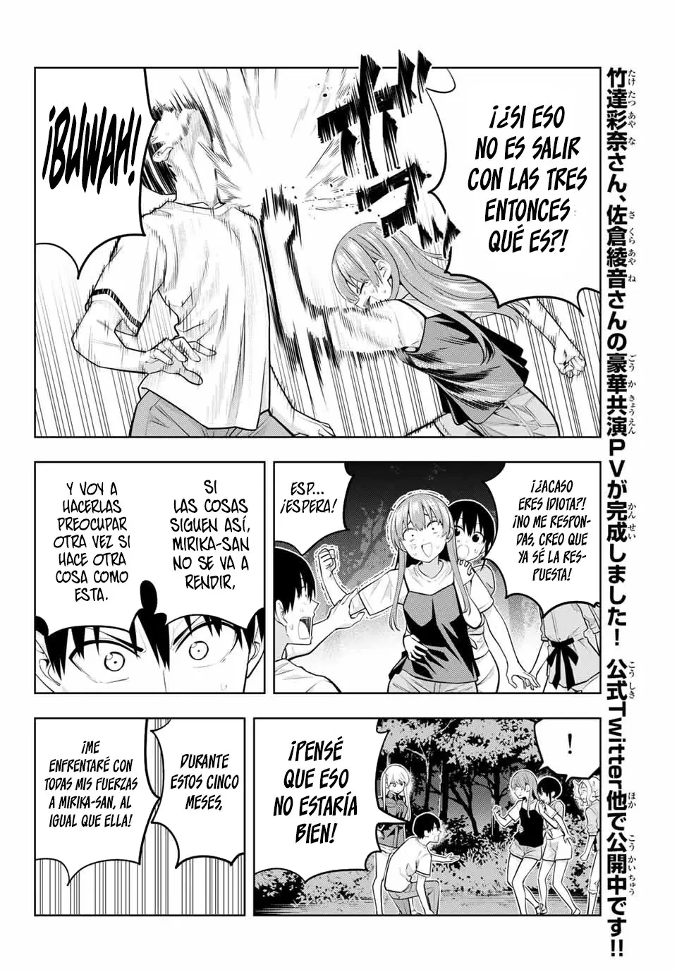 Kanojo mo Kanojo capítulo 62, página 10