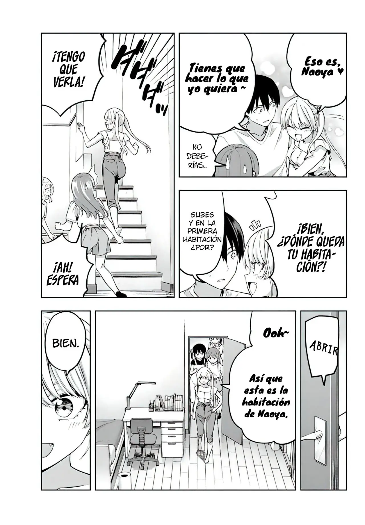Kanojo mo Kanojo capítulo 63, página 8