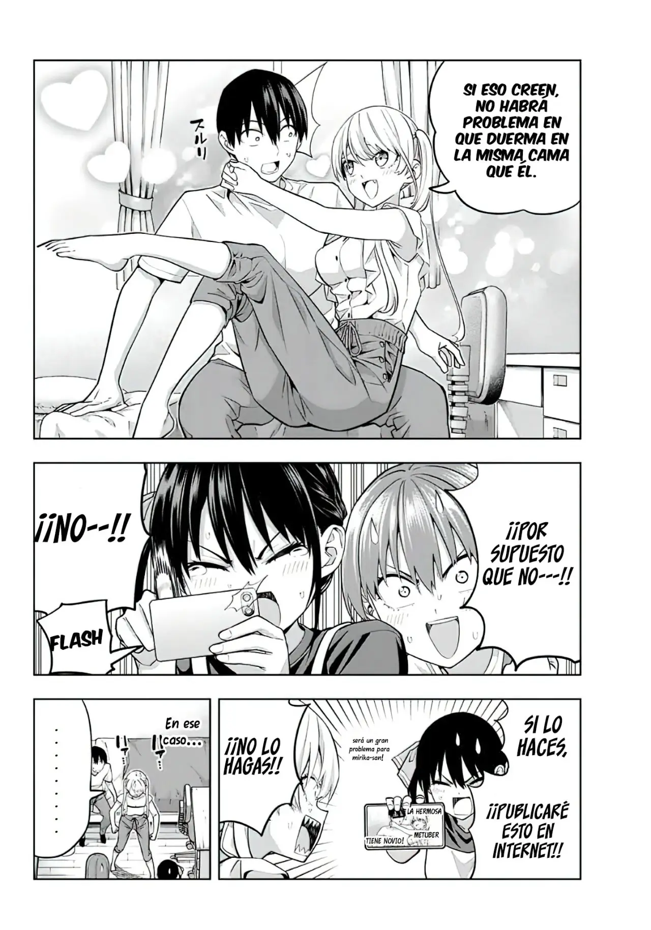Kanojo mo Kanojo capítulo 63, página 11
