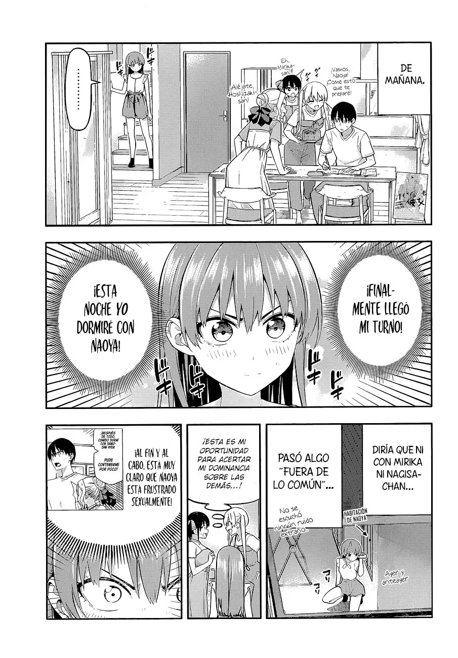 Kanojo mo Kanojo capítulo 67, página 3