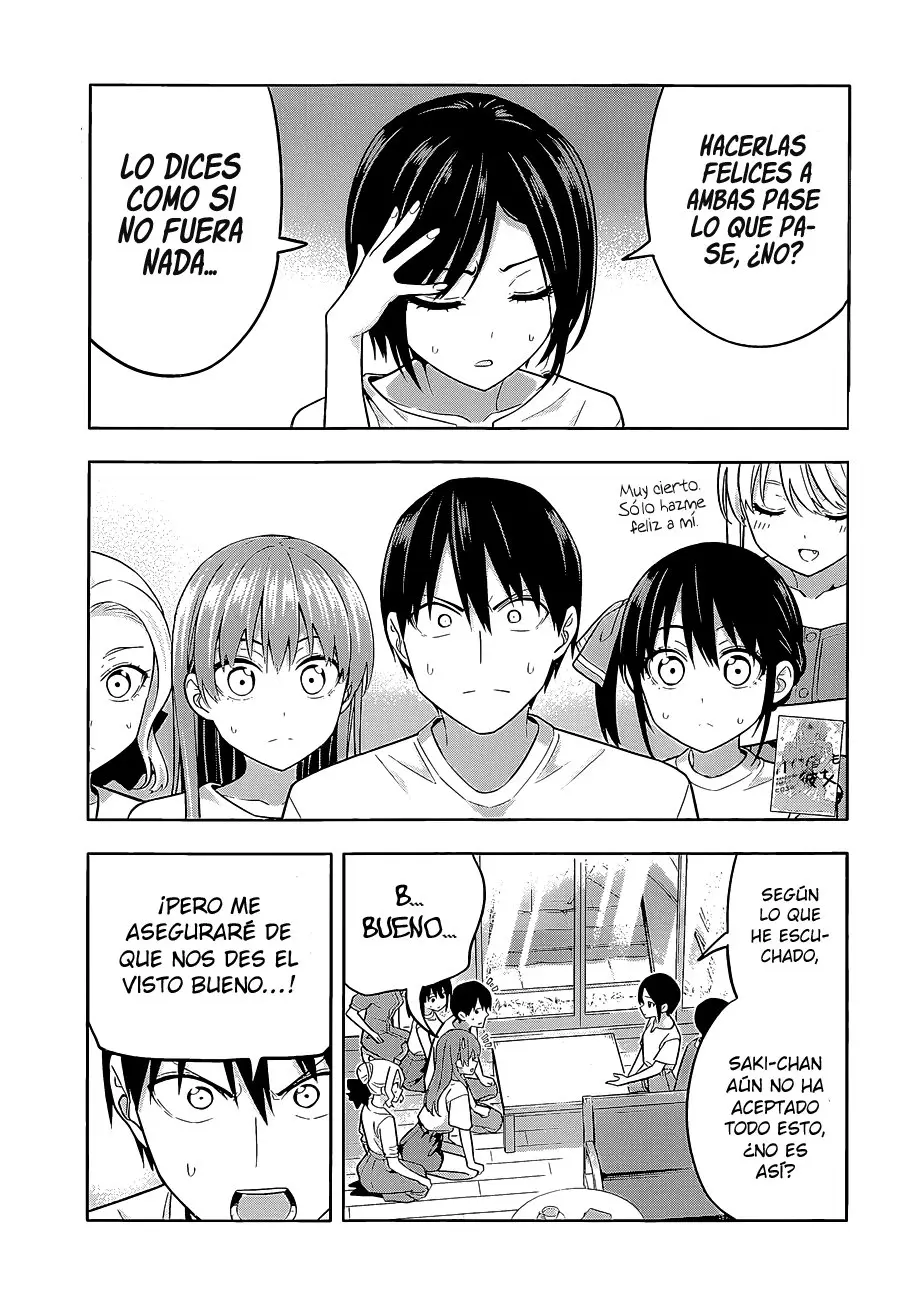 Kanojo mo Kanojo capítulo 70, página 3