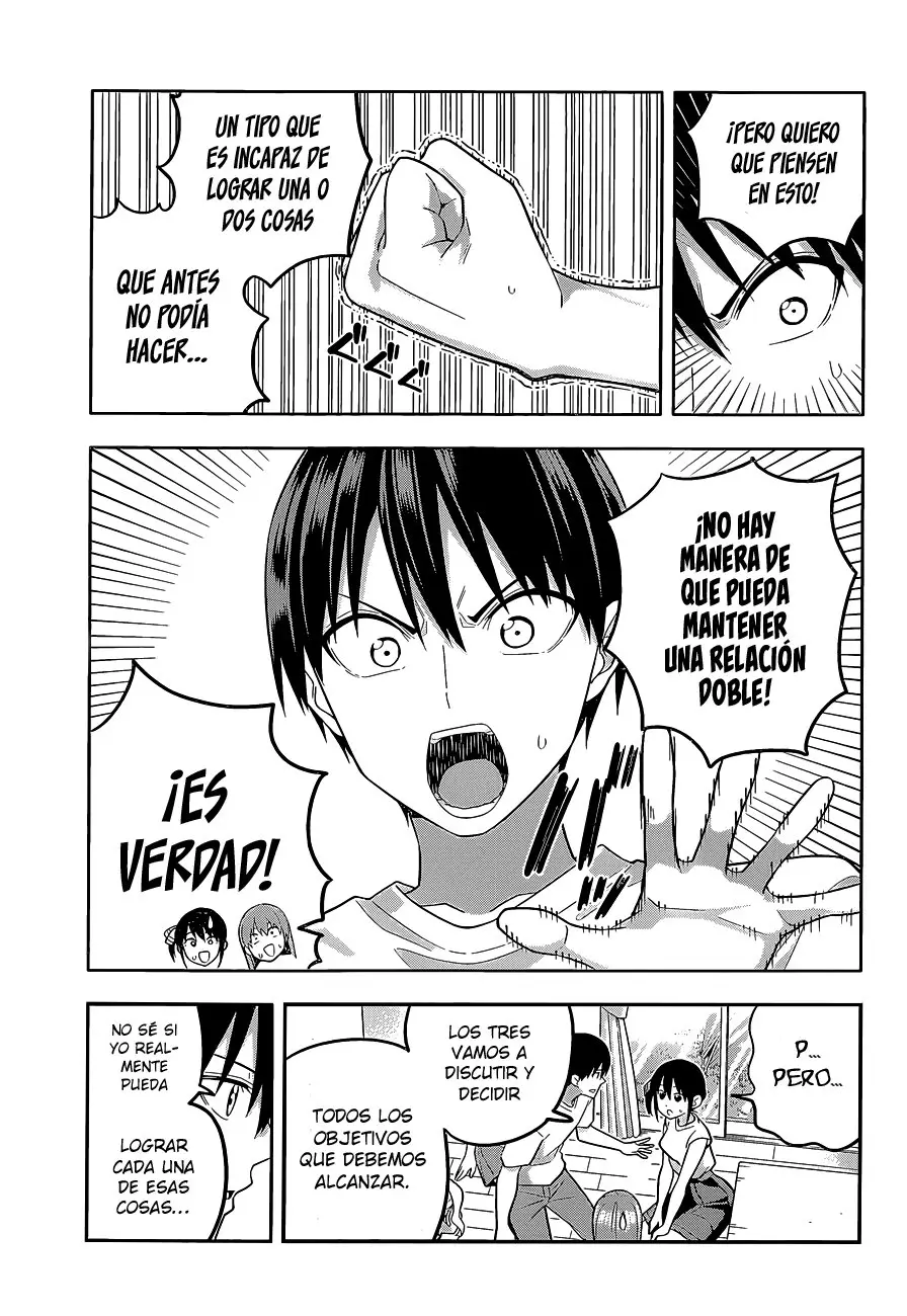 Kanojo mo Kanojo capítulo 70, página 11