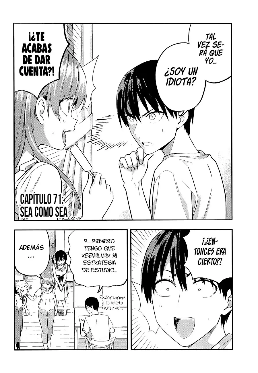 Kanojo mo Kanojo capítulo 71, página 4