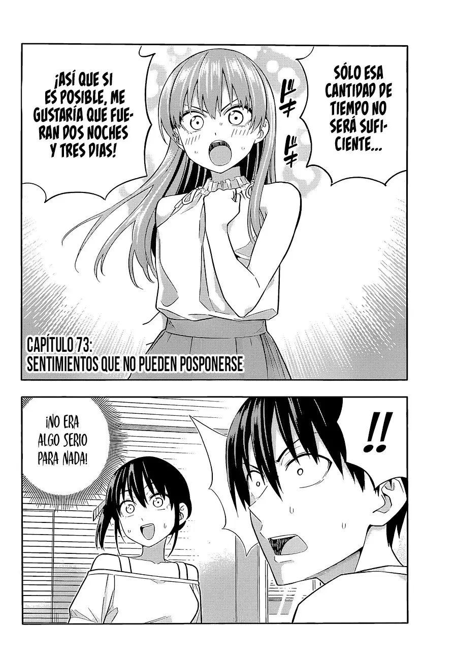 Kanojo mo Kanojo capítulo 73, página 5