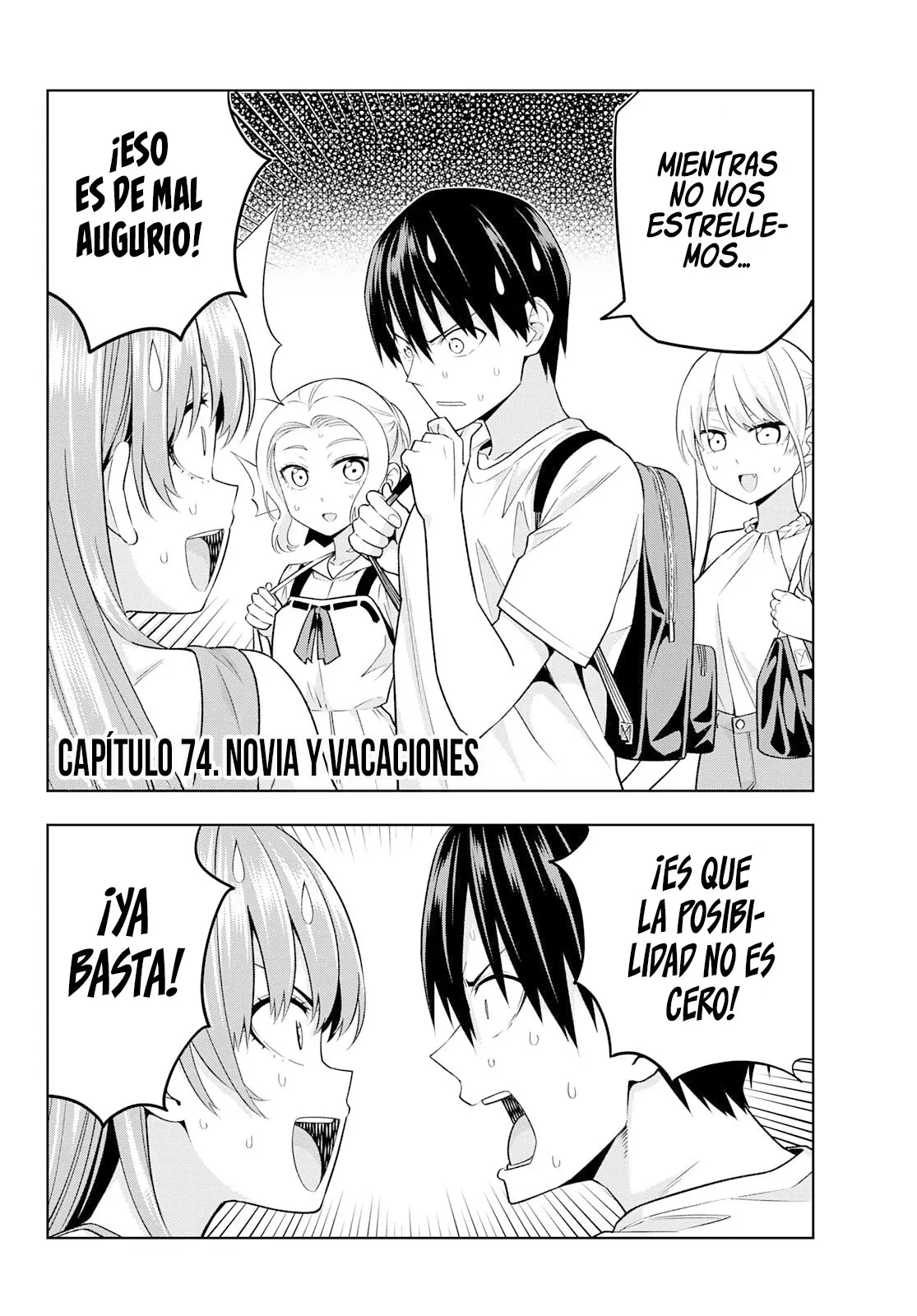Kanojo mo Kanojo capítulo 74, página 4