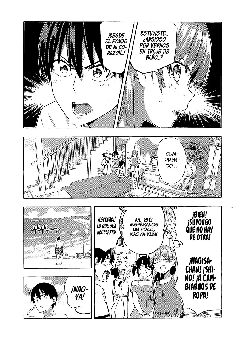 Kanojo mo Kanojo capítulo 75, página 7