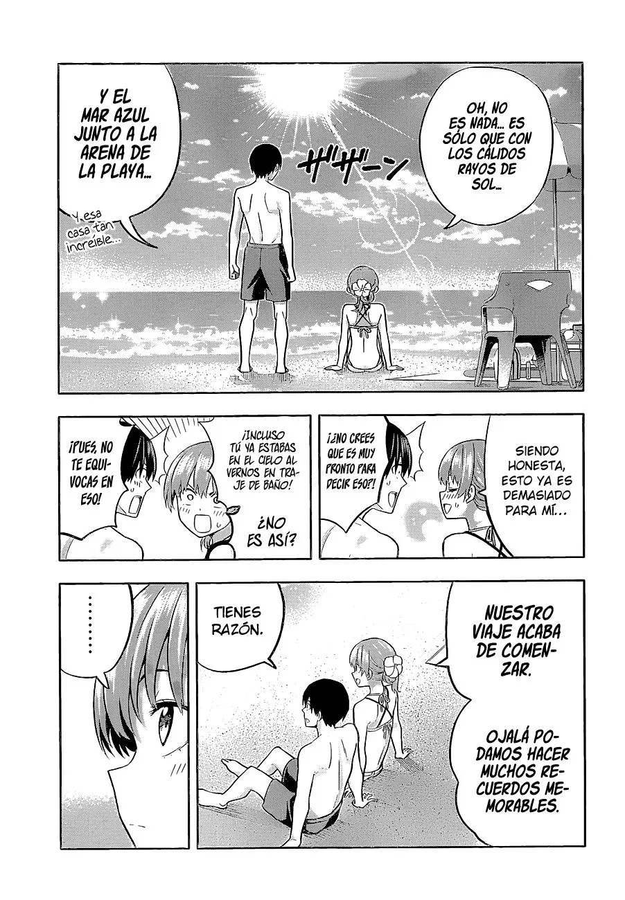 Kanojo mo Kanojo capítulo 75, página 14