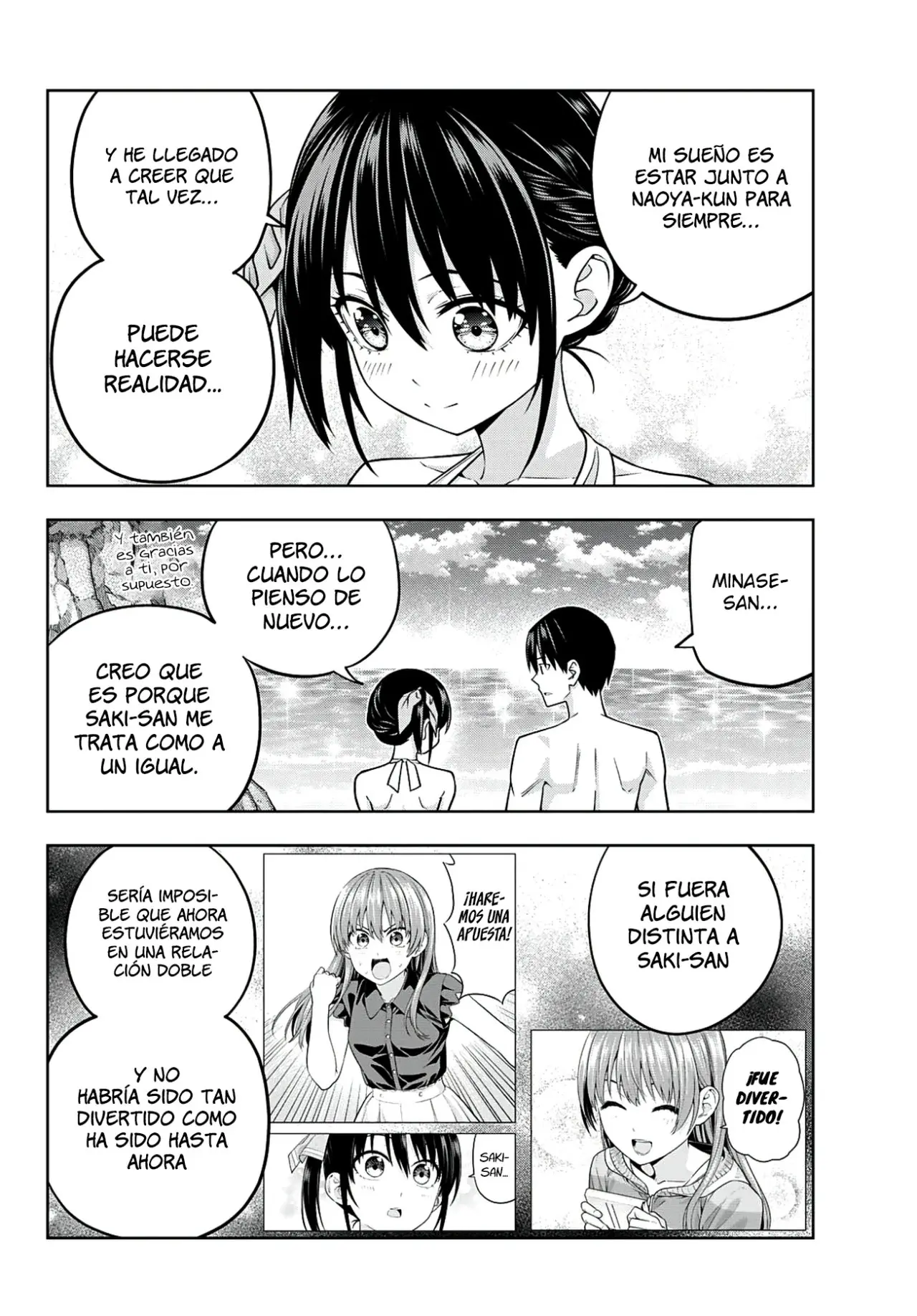 Kanojo mo Kanojo capítulo 76, página 6