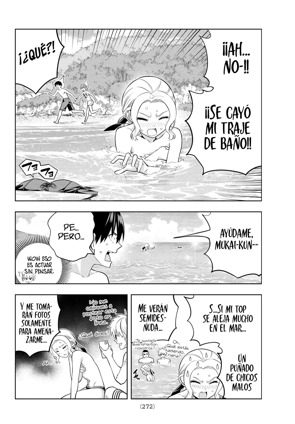 Kanojo mo Kanojo capítulo 77, página 8