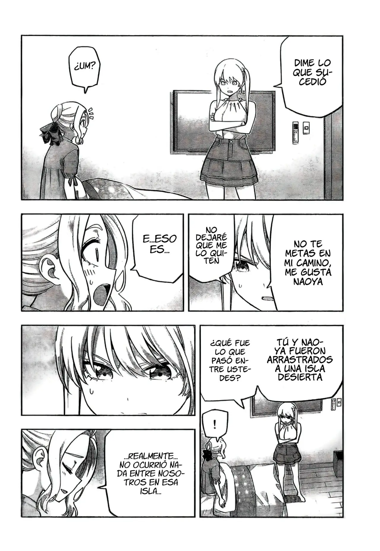 Kanojo mo Kanojo capítulo 84, página 8
