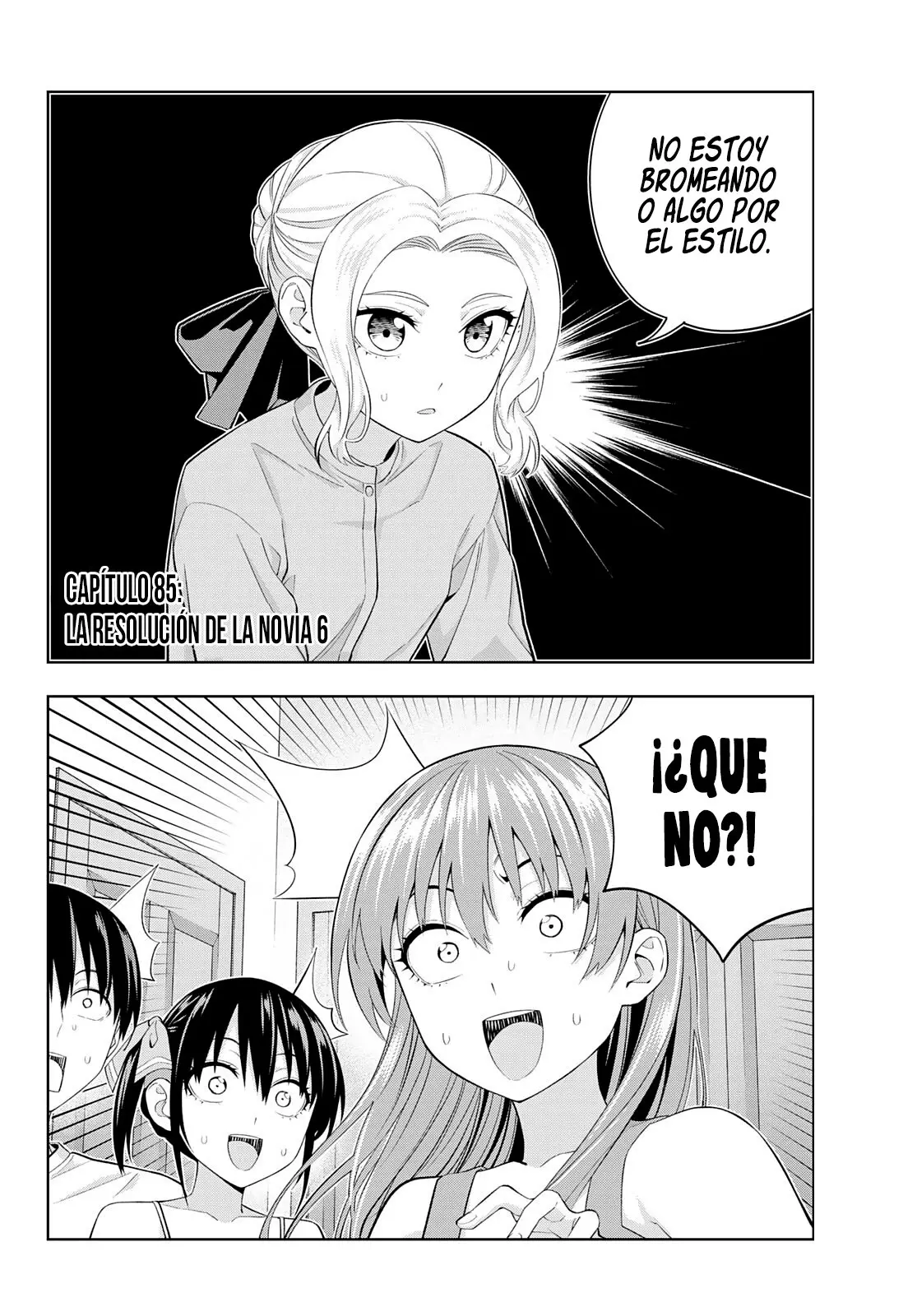 Kanojo mo Kanojo capítulo 85, página 4