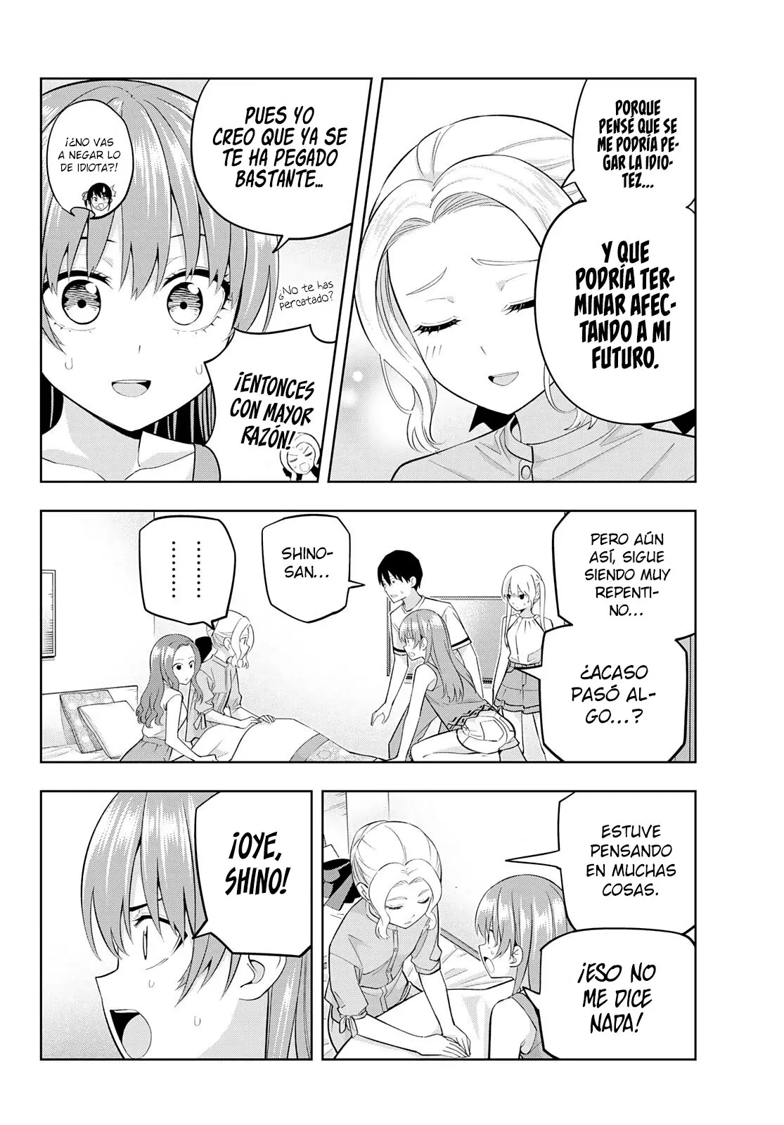 Kanojo mo Kanojo capítulo 85, página 6
