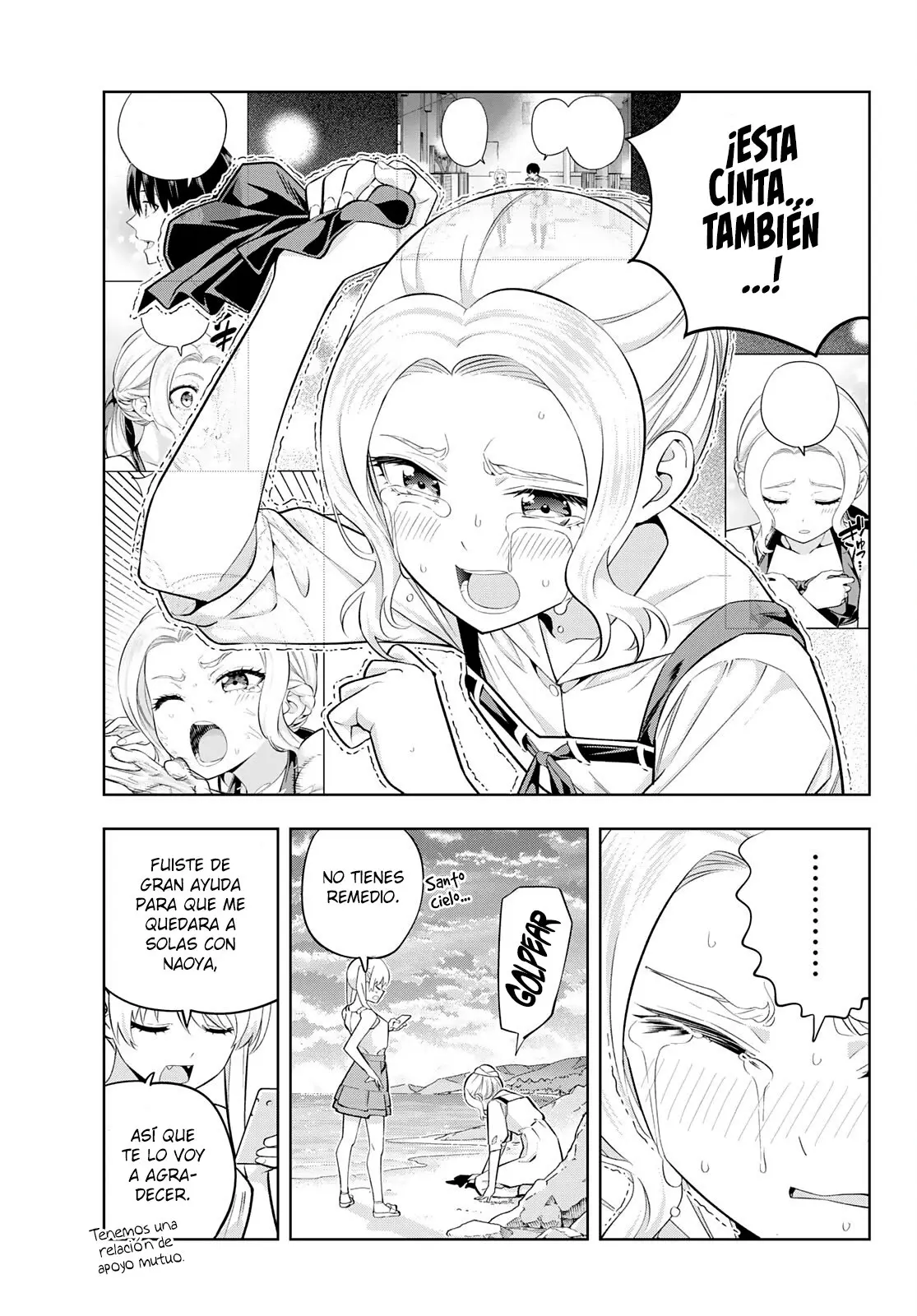 Kanojo mo Kanojo capítulo 86, página 13