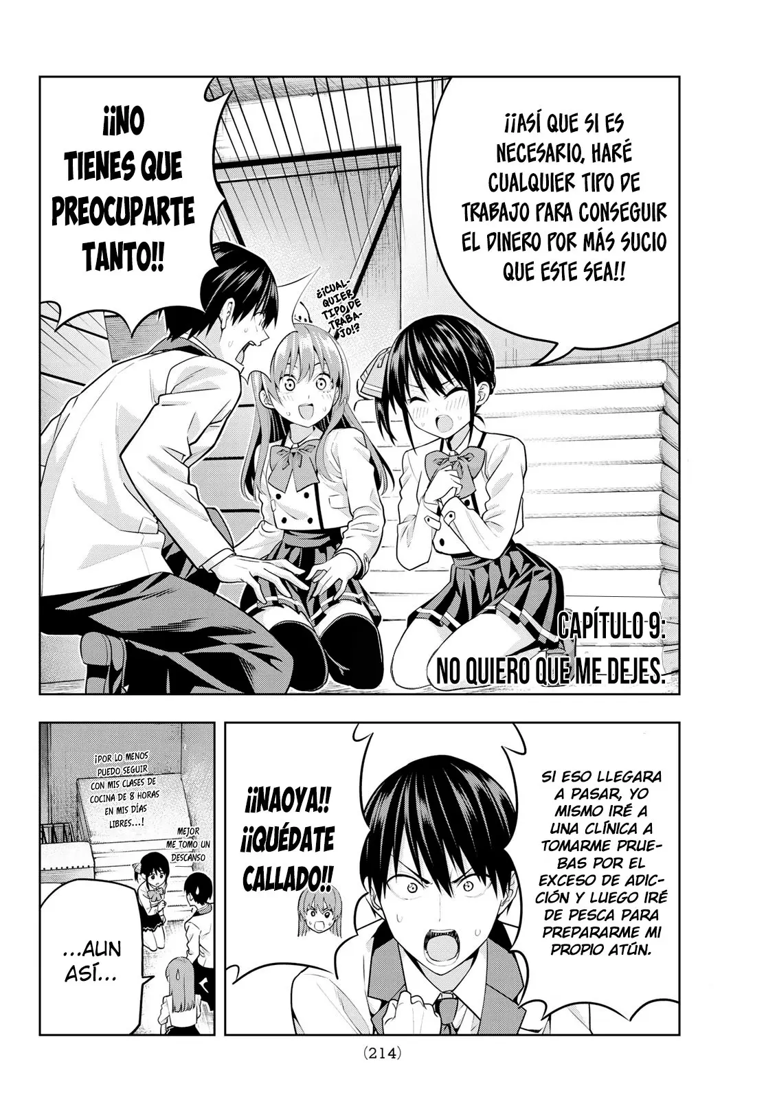 Kanojo mo Kanojo capítulo 9, página 3