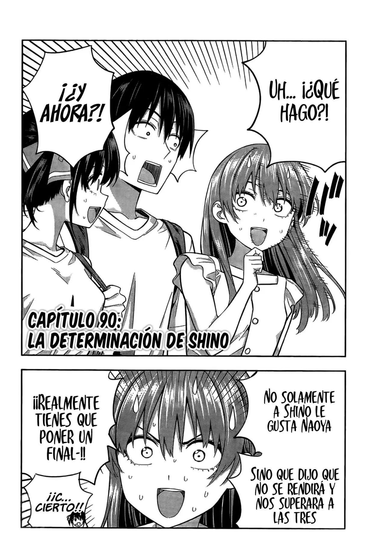 Kanojo mo Kanojo capítulo 90, página 4