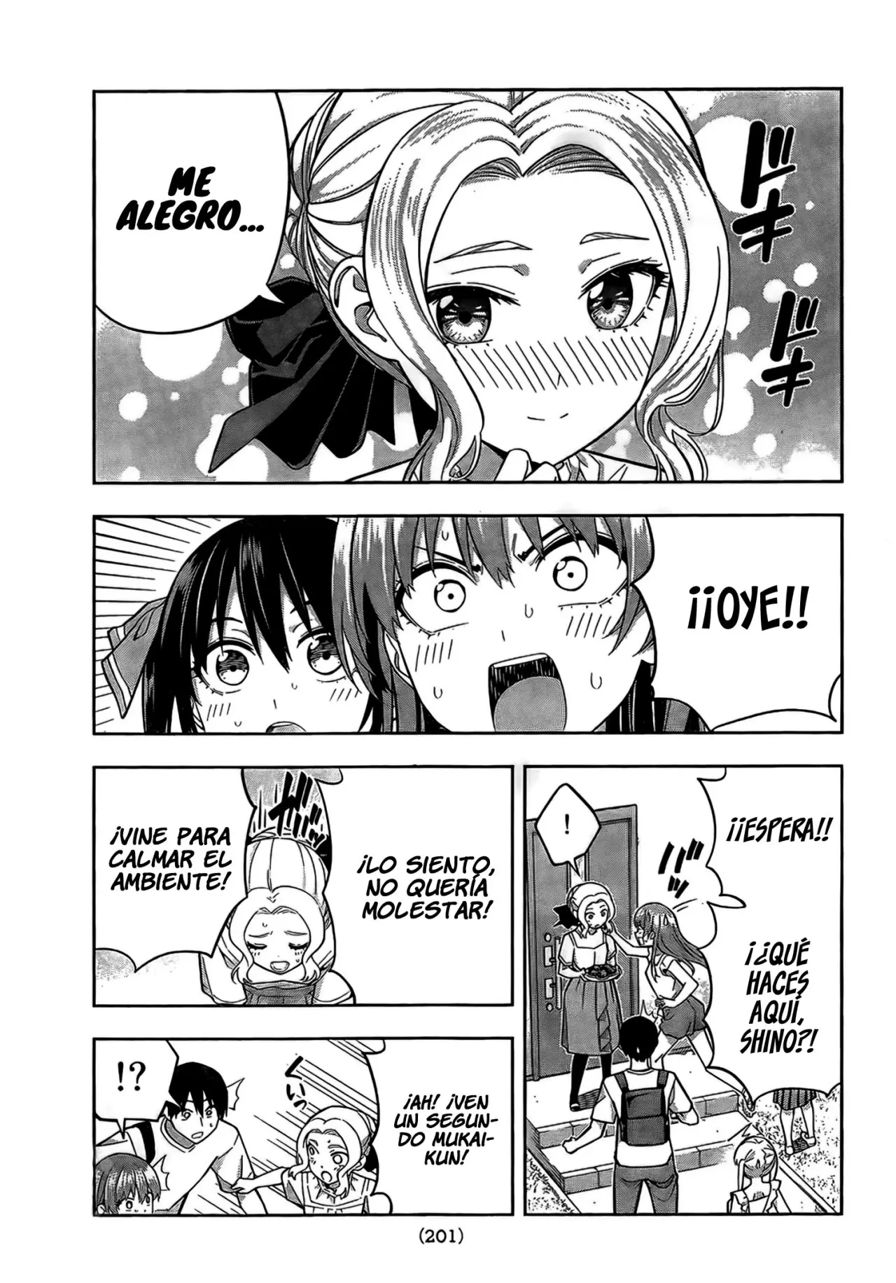 Kanojo mo Kanojo capítulo 90, página 7