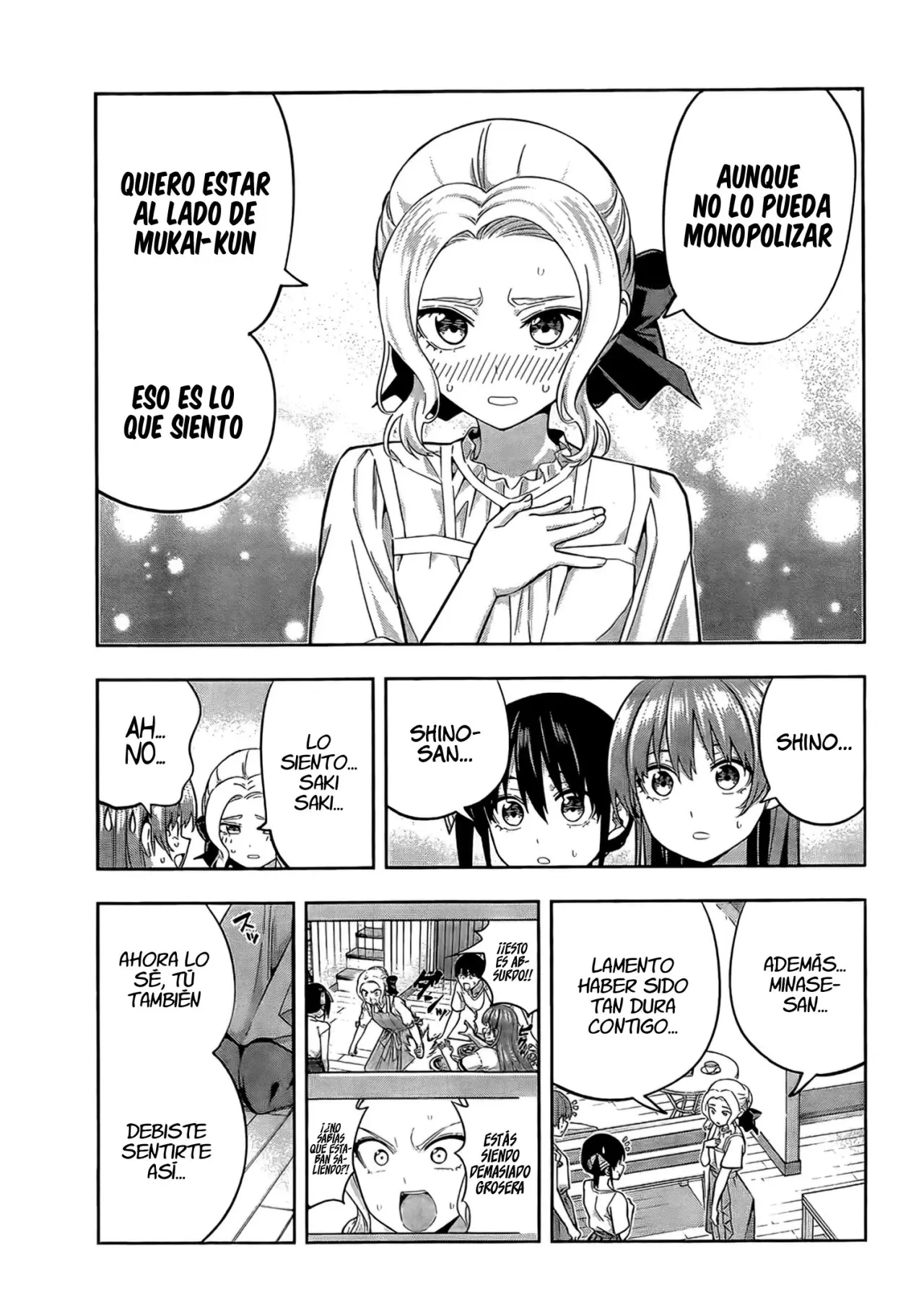 Kanojo mo Kanojo capítulo 90, página 13