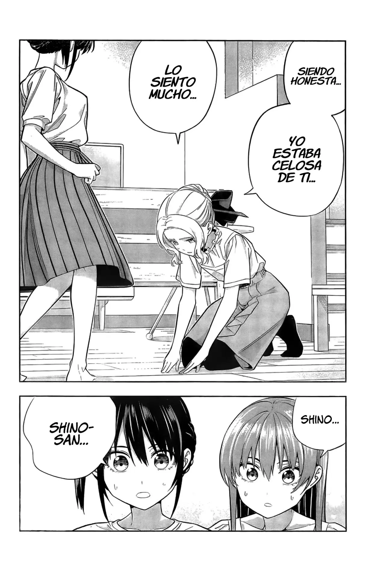 Kanojo mo Kanojo capítulo 90, página 14