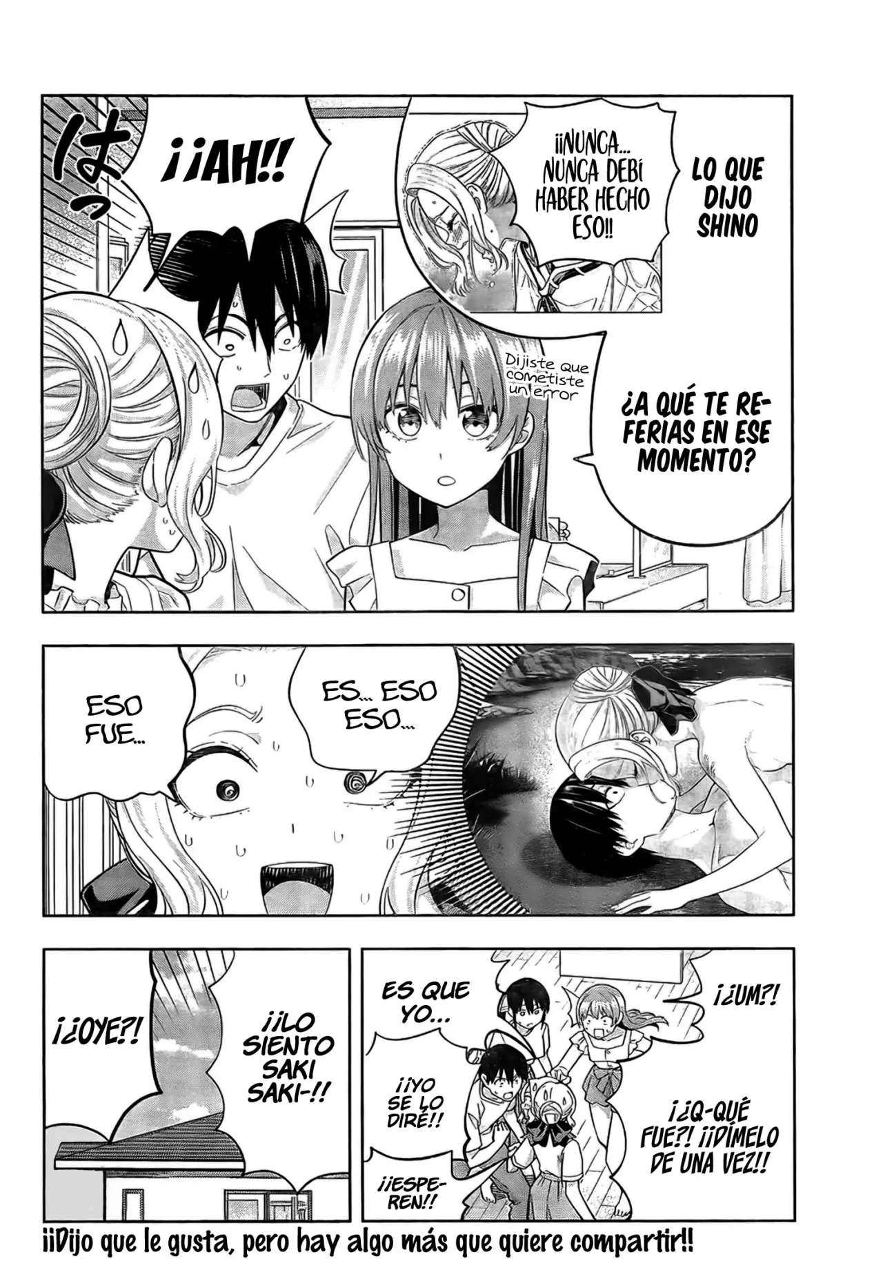 Kanojo mo Kanojo capítulo 90, página 18