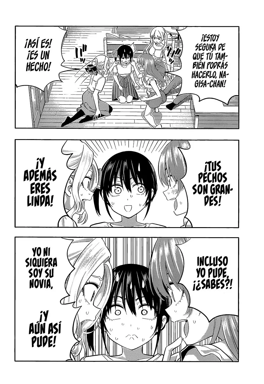 Kanojo mo Kanojo capítulo 91, página 13