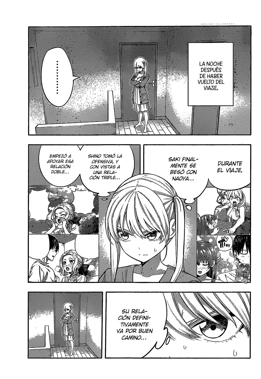 Kanojo mo Kanojo capítulo 92, página 3