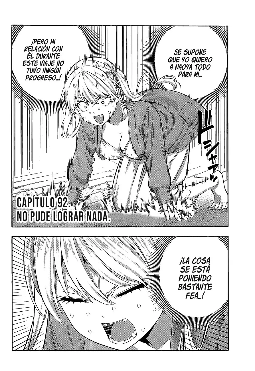 Kanojo mo Kanojo capítulo 92, página 4