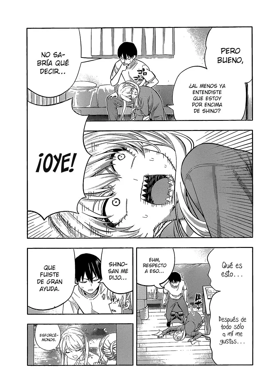 Kanojo mo Kanojo capítulo 92, página 13