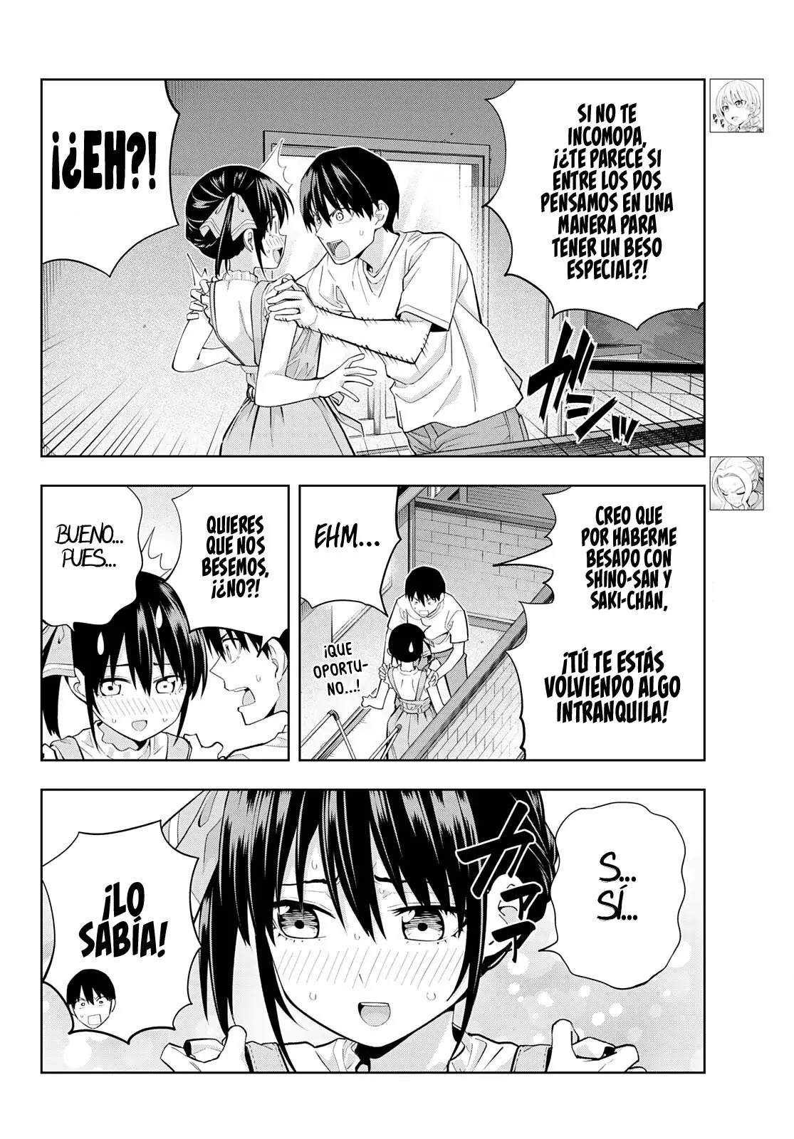 Kanojo mo Kanojo capítulo 95, página 7