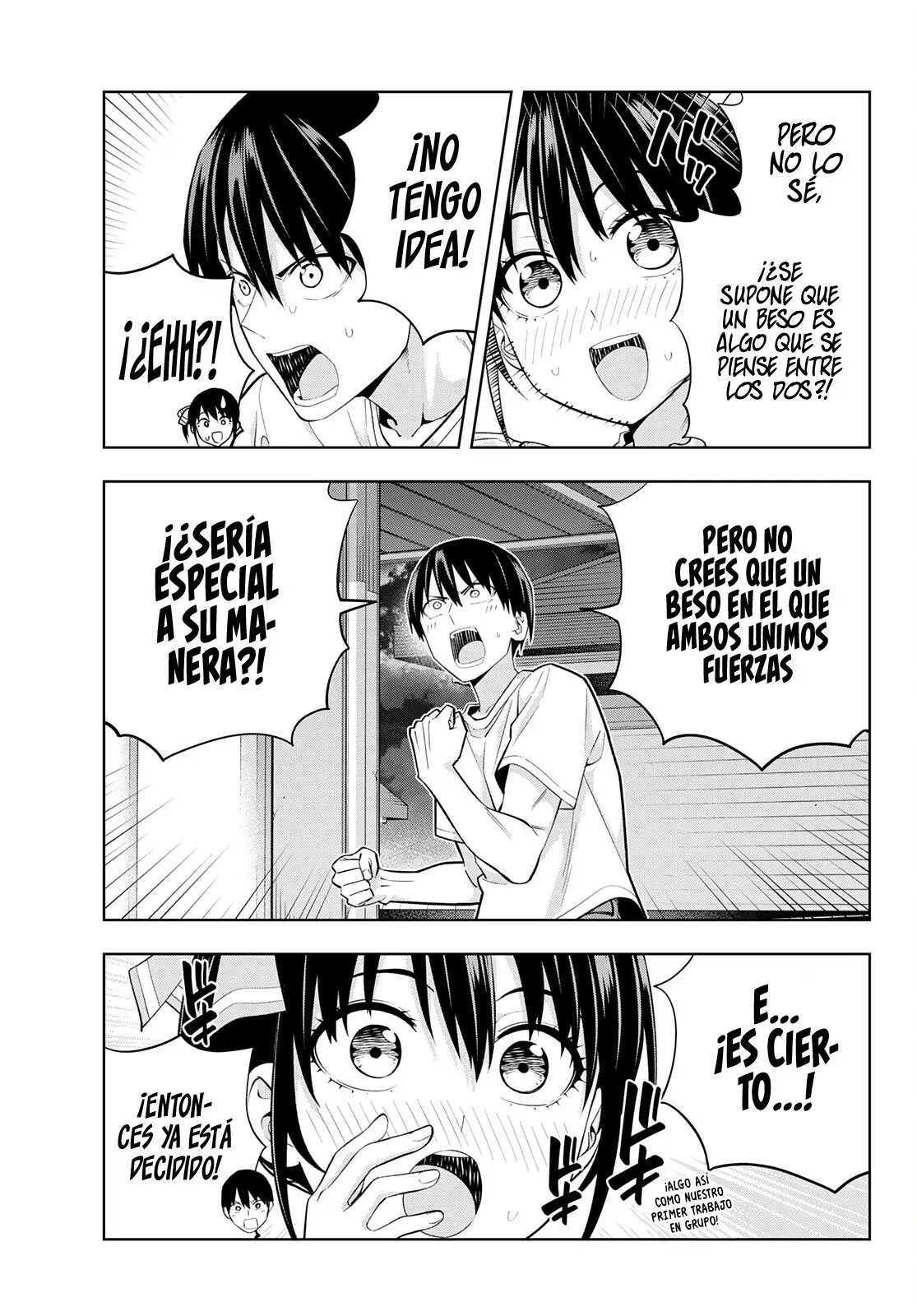 Kanojo mo Kanojo capítulo 95, página 8