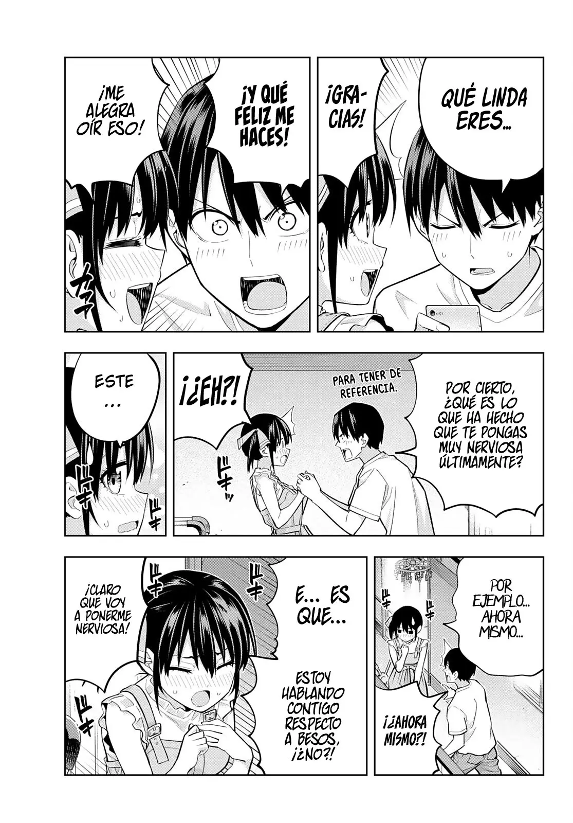 Kanojo mo Kanojo capítulo 95, página 10