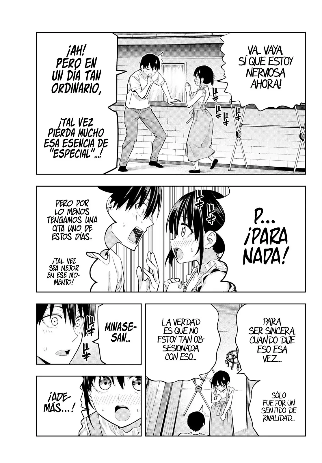 Kanojo mo Kanojo capítulo 95, página 14