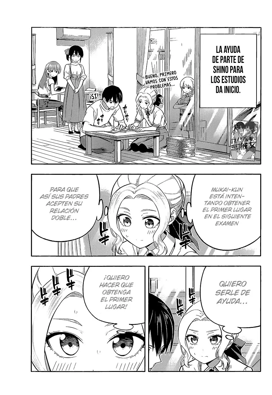 Kanojo mo Kanojo capítulo 96, página 4