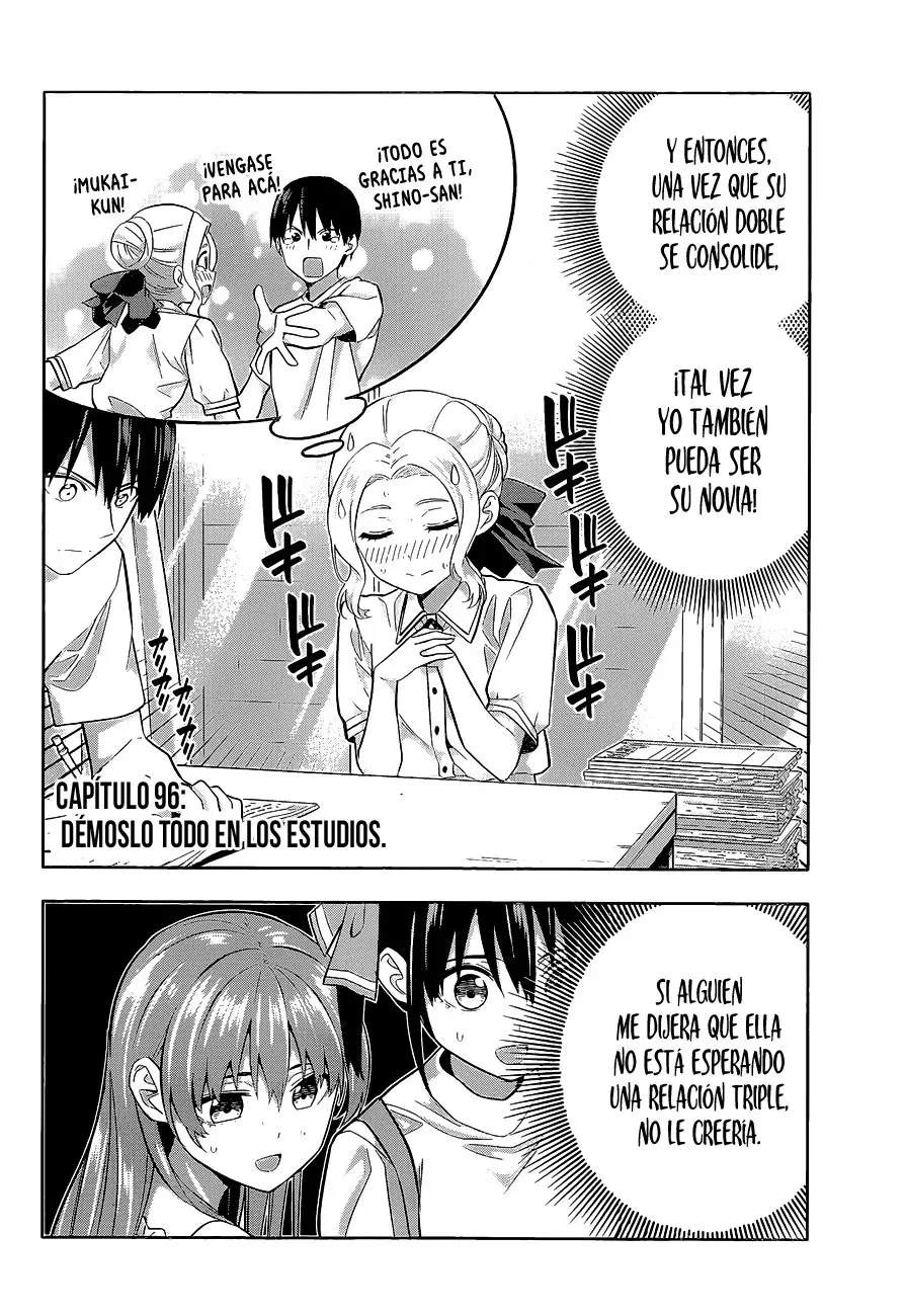 Kanojo mo Kanojo capítulo 96, página 5