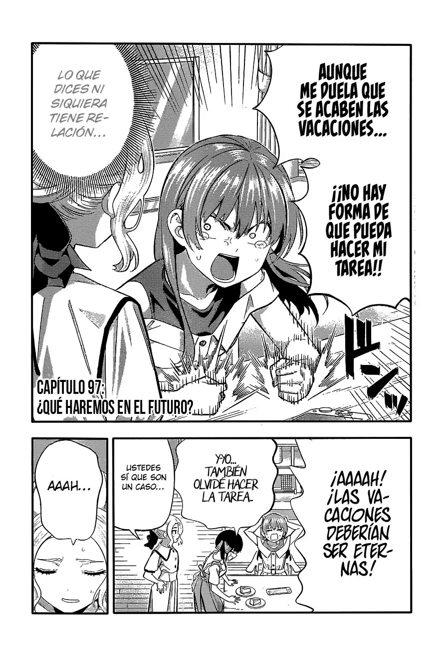 Kanojo mo Kanojo capítulo 97, página 5