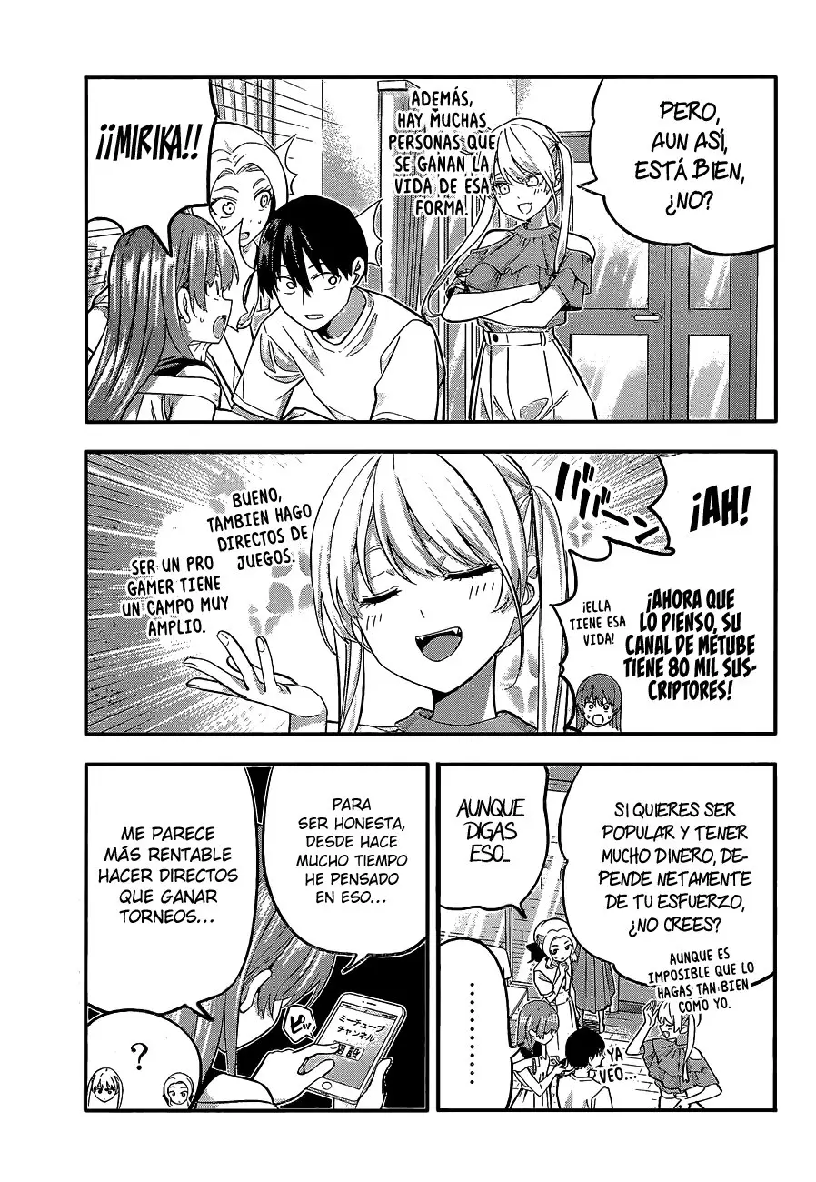 Kanojo mo Kanojo capítulo 97, página 8