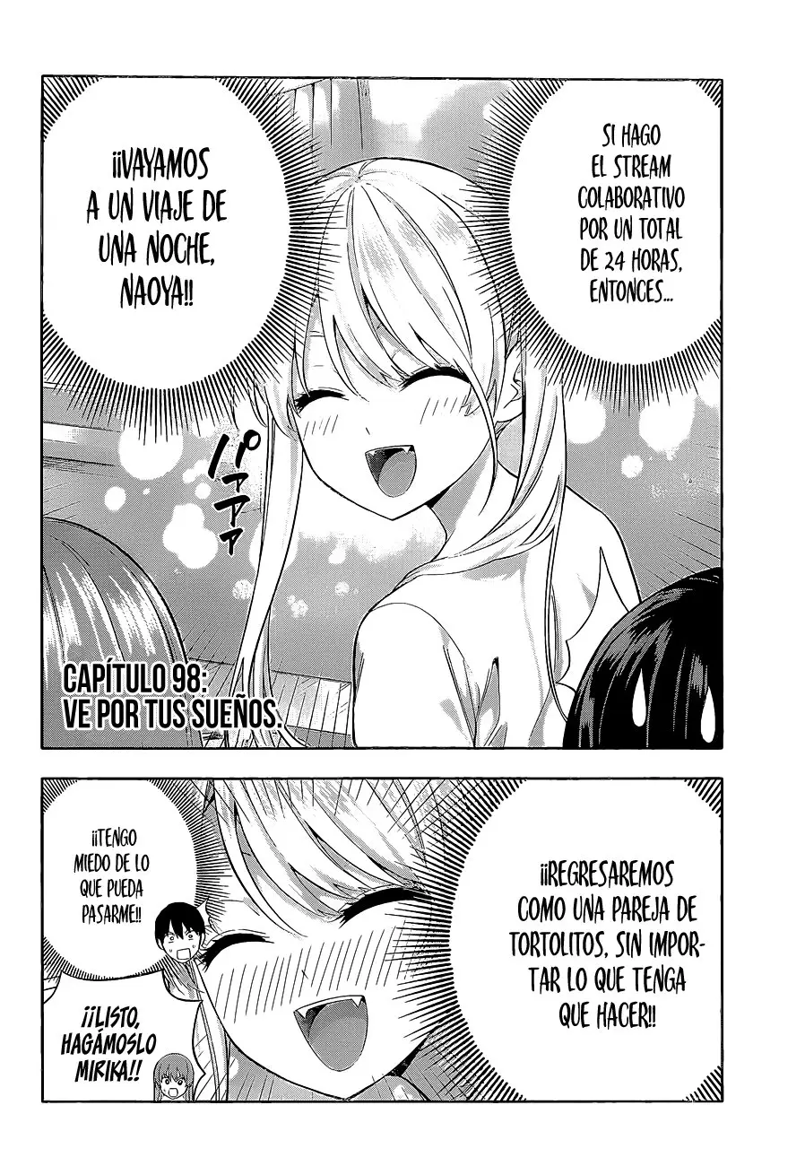 Kanojo mo Kanojo capítulo 98, página 5