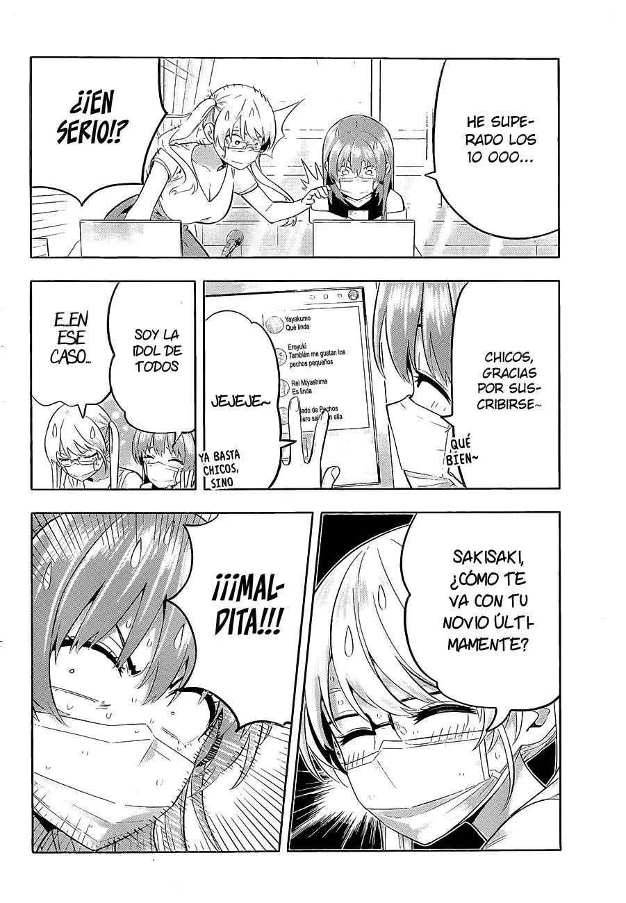 Kanojo mo Kanojo capítulo 98, página 11