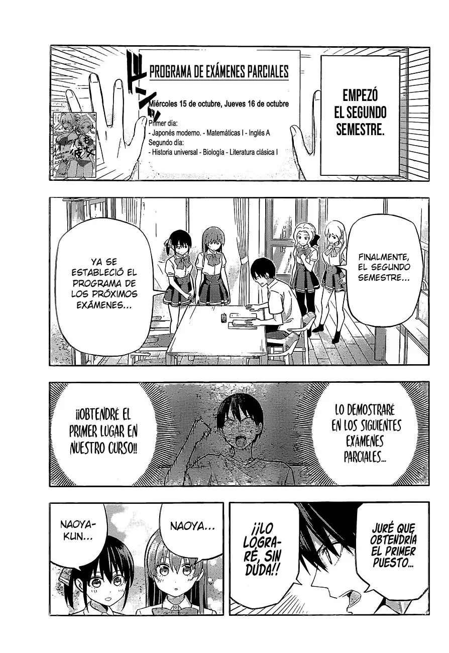 Kanojo mo Kanojo capítulo 99, página 4