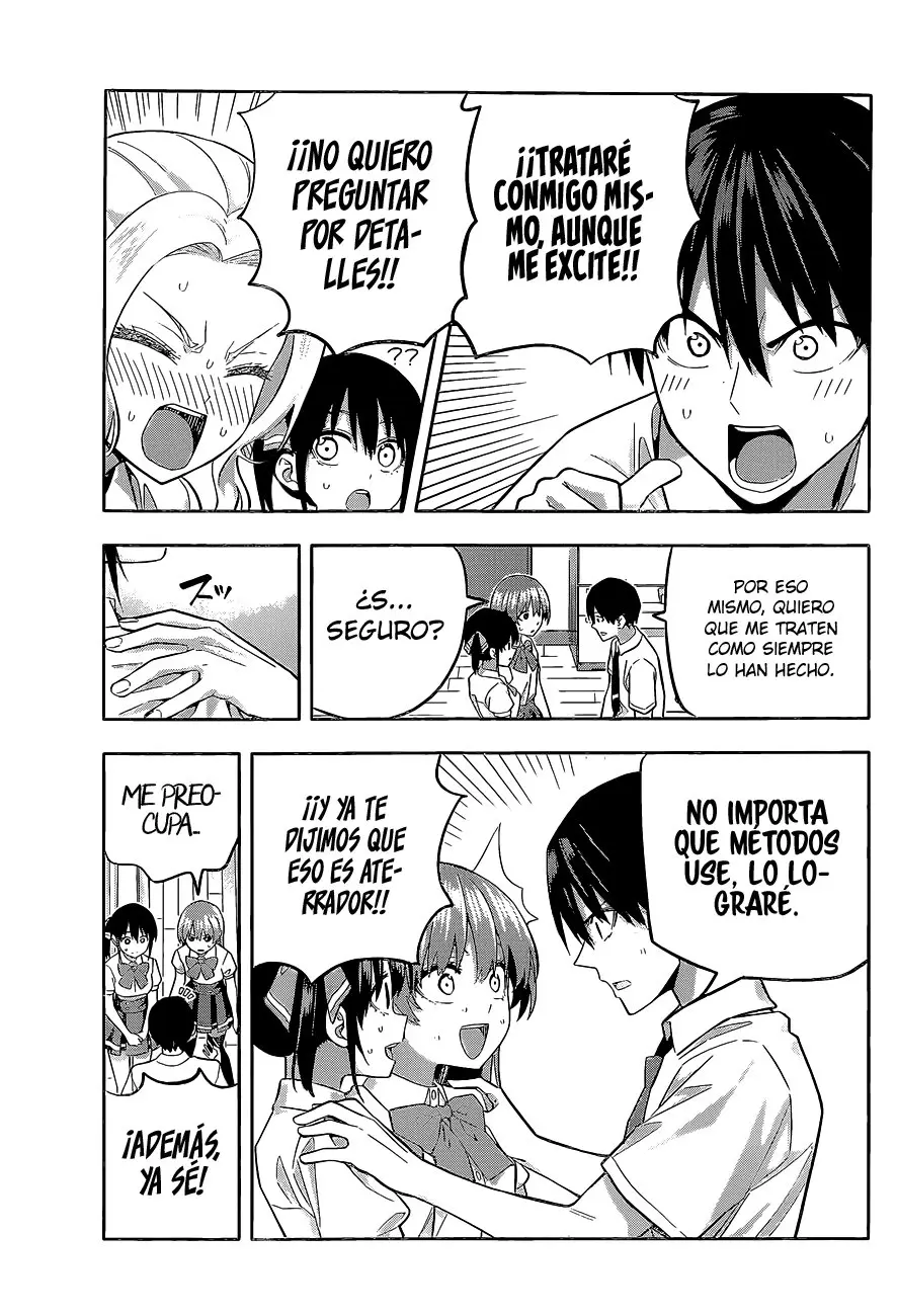 Kanojo mo Kanojo capítulo 99, página 14