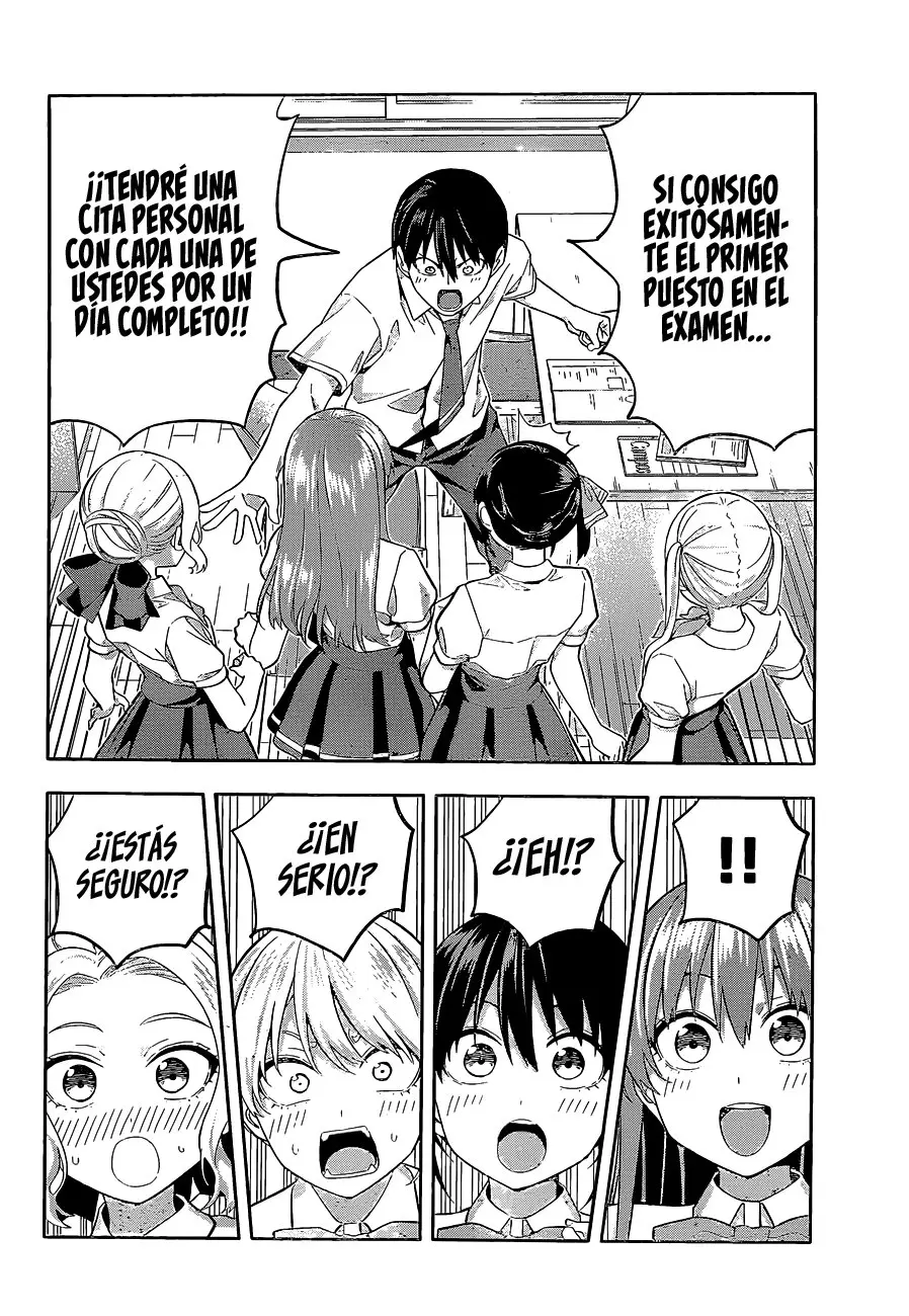 Kanojo mo Kanojo capítulo 99, página 15